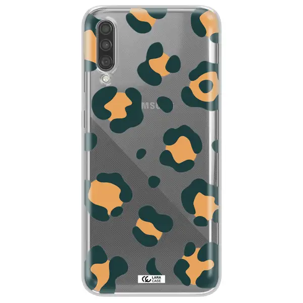 Toon Leopard Samsung A30S Clear TPU Case