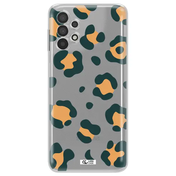 Toon Leopard Samsung A32 Clear TPU Case