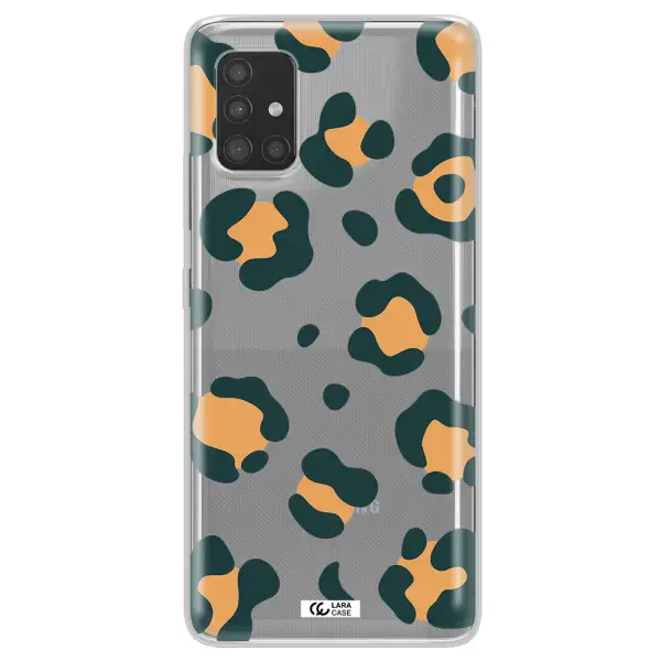 Toon Leopard Samsung A51 Clear TPU Case
