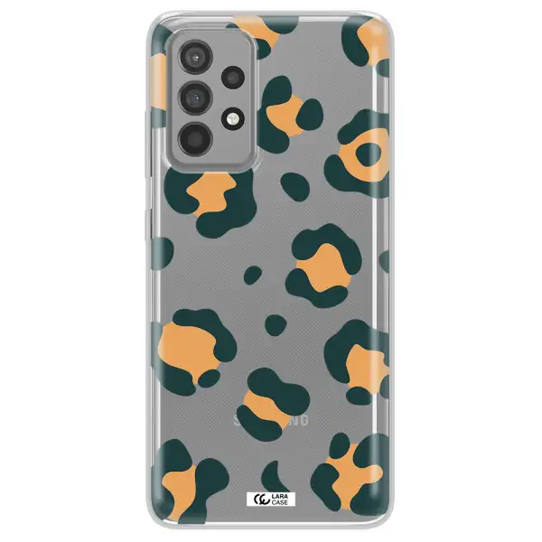 Toon Leopard Samsung A52 Clear TPU Case
