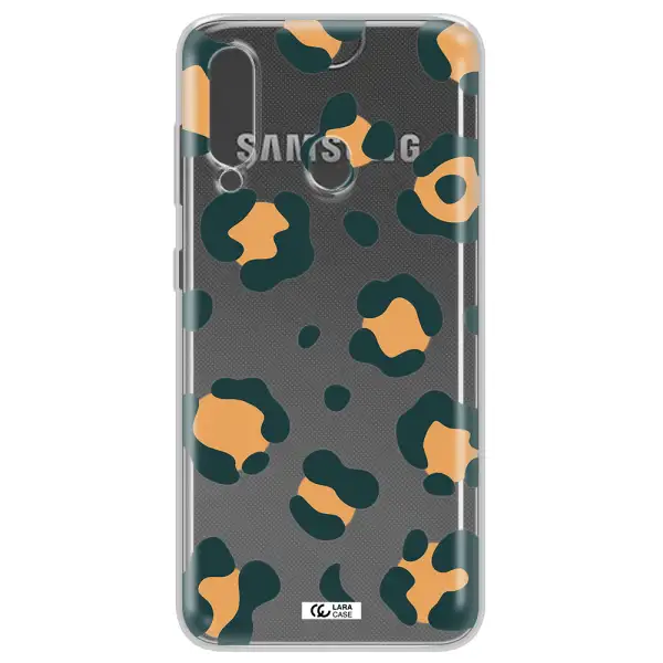 Toon Leopard Samsung A60 Clear TPU Case