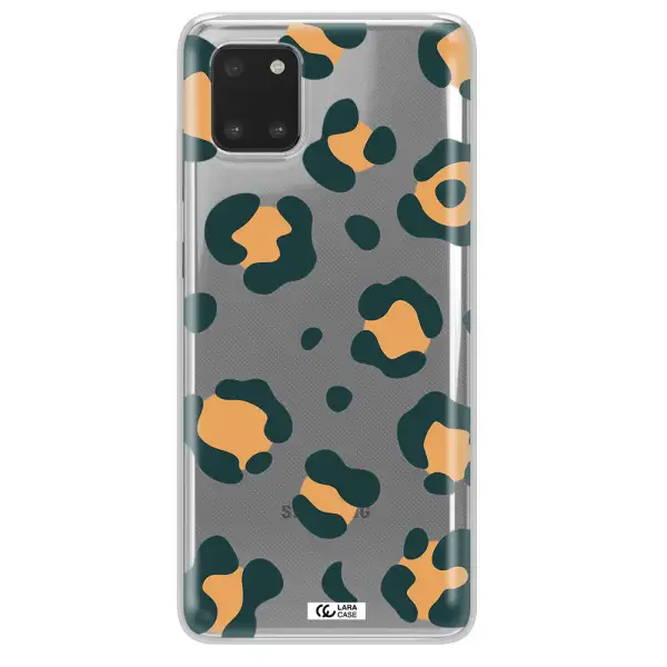 Toon Leopard Samsung A81 Clear TPU Case