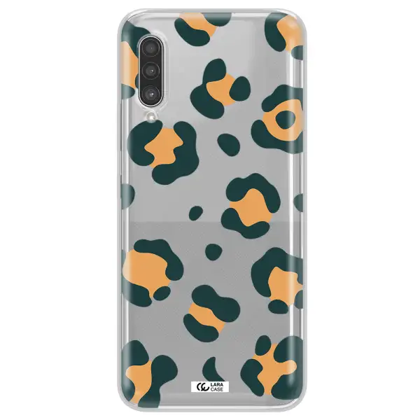Toon Leopard Samsung A90 Clear TPU Case