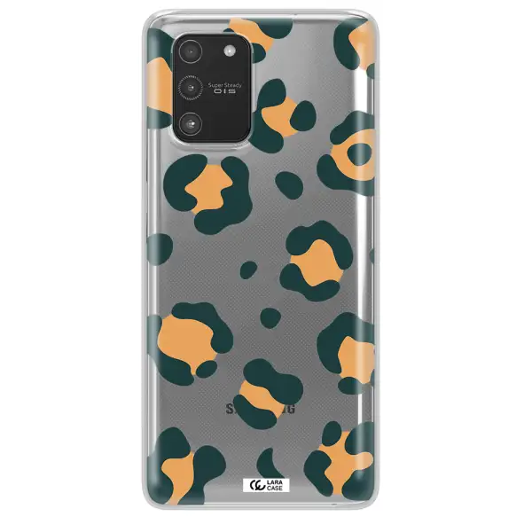 Toon Leopard Samsung A91 Clear TPU Case
