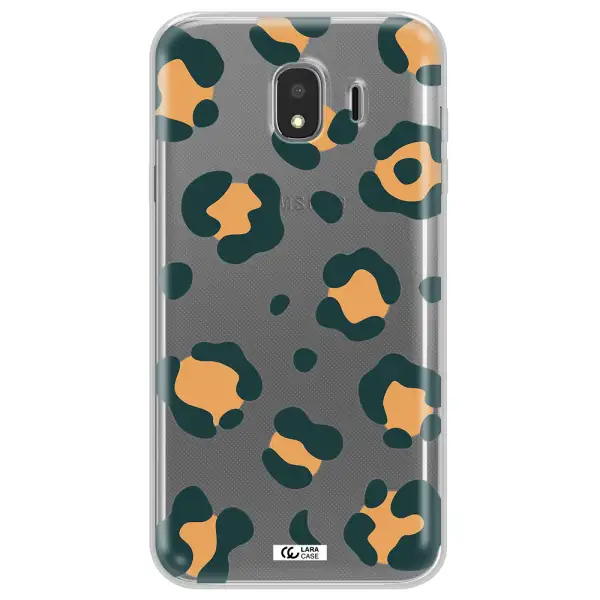 Toon Leopard Samsung J4 Clear TPU Case