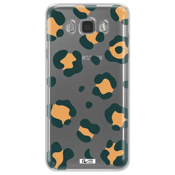 Toon Leopard Samsung J7 2016 Clear TPU Case