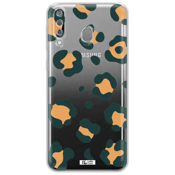 Toon Leopard Samsung M30 Clear TPU Case