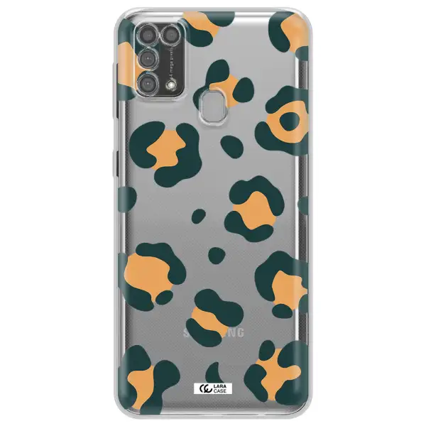 Toon Leopard Samsung M31 Clear TPU Case