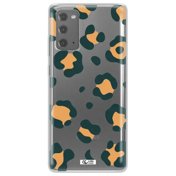 Toon Leopard Samsung Note 20 Clear TPU Case