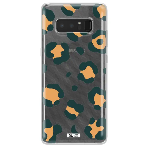 Toon Leopard Samsung Note 8 Clear TPU Case