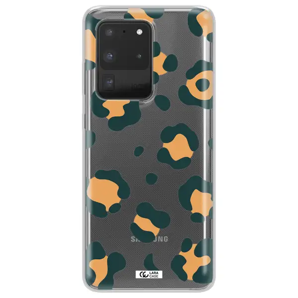 Toon Leopard Samsung S20 Ultra Clear TPU Case