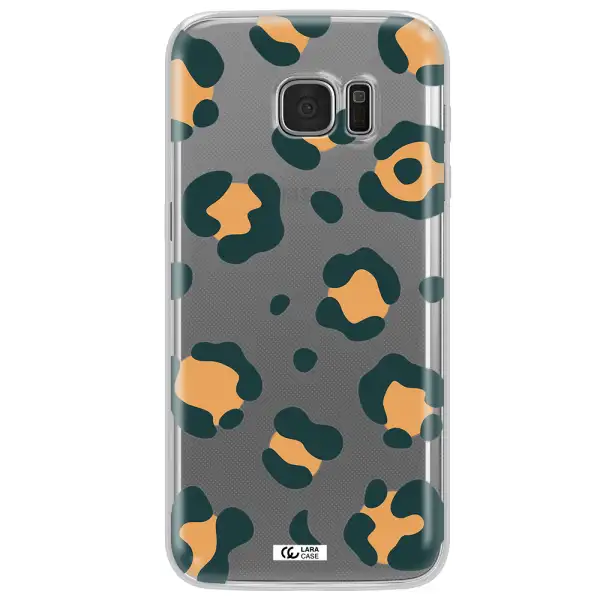 Toon Leopard Samsung S7 Edge Clear TPU Case