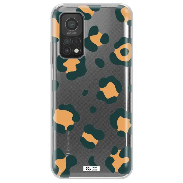 Toon Leopard Xiaomi Mi 10T Clear TPU Case