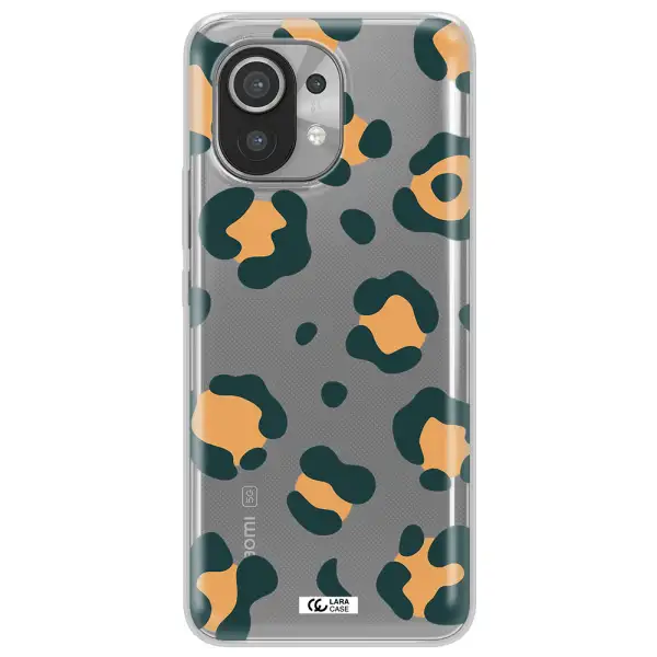 Toon Leopard Xiaomi Mi 11 Clear TPU Case