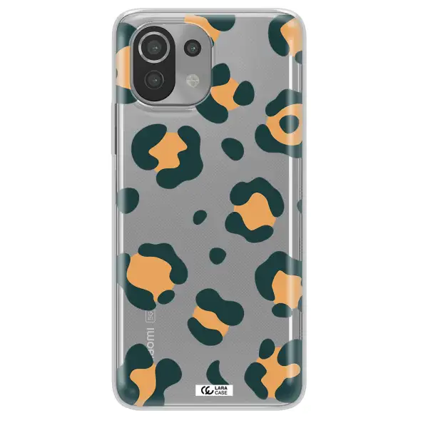 Toon Leopard Xiaomi Mi 11 Lite Clear TPU Case
