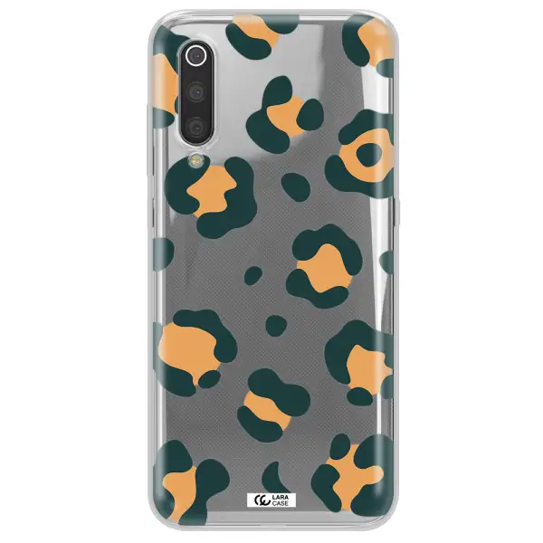Toon Leopard Xiaomi Mi 9 Clear TPU Case