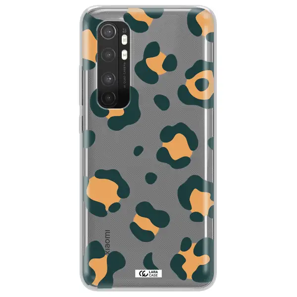 Toon Leopard Xiaomi Mi Note 10 Lite Clear TPU Case