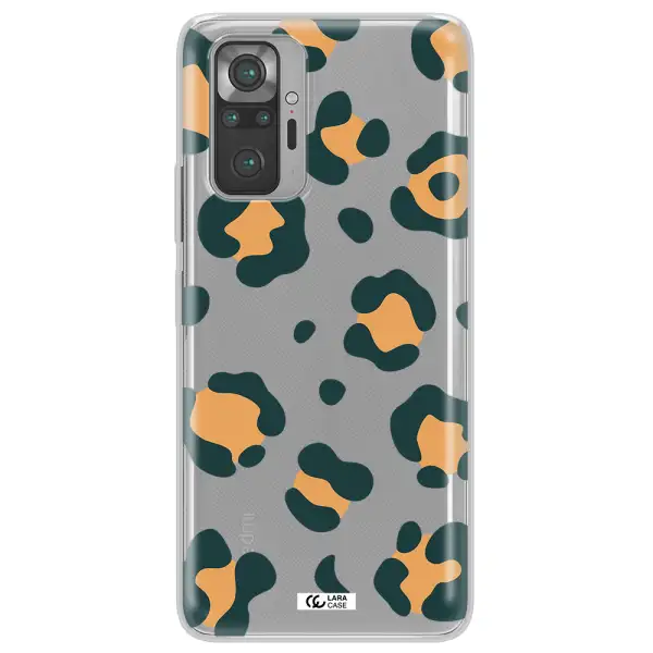 Toon Leopard Xiaomi Note 10 Pro Clear TPU Case