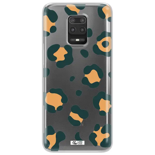 Toon Leopard Xiaomi Note 9S Clear TPU Case
