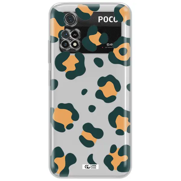 Toon Leopard Xiaomi Poco M4 Pro 4G Clear Tpu Case