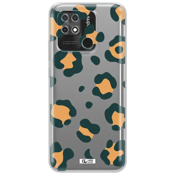 Toon Leopard Xiaomi Redmi 10C Clear TPU Case