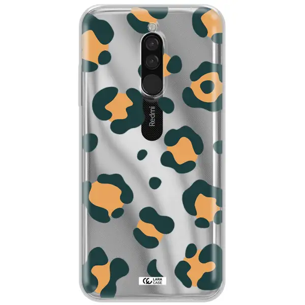 Toon Leopard Xiaomi Redmi 8 Clear Tpu Case