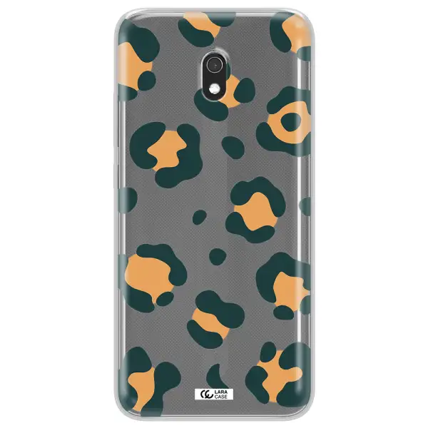 Toon Leopard Xiaomi Redmi 8A Clear TPU Case