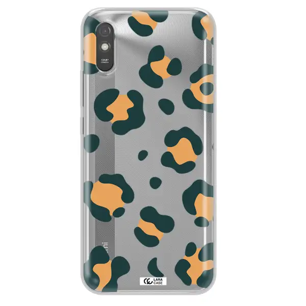 Toon Leopard Xiaomi Redmi 9A Clear TPU Case