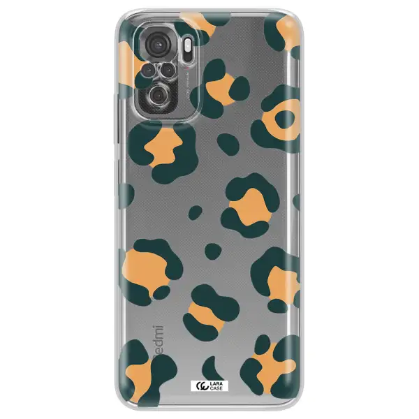 Toon Leopard Xiaomi Redmi Note 10S Clear Tpu Case
