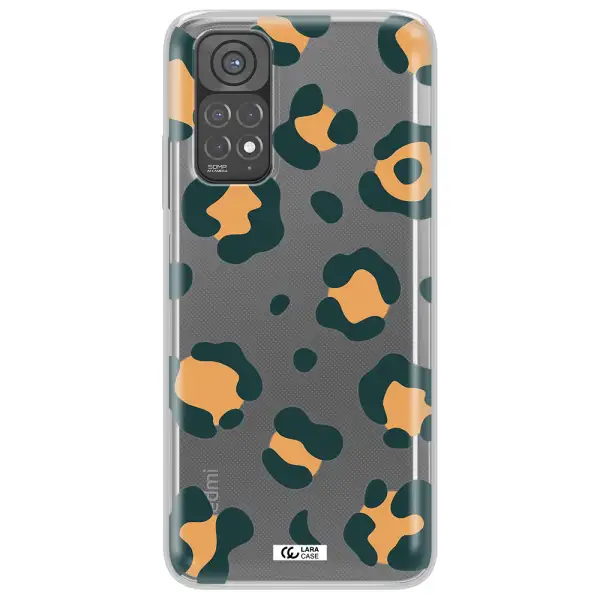 Toon Leopard Xiaomi Redmi Note 11 Clear TPU Case