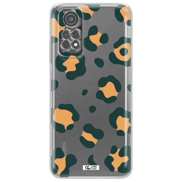 Toon Leopard Xiaomi Redmi Note 11S Clear Tpu Case