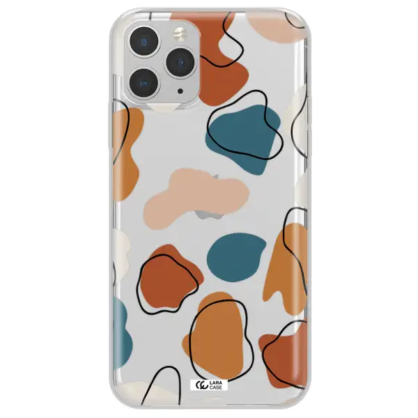 Boho Art Apple iPhone 11 pro max Clear TPU Case