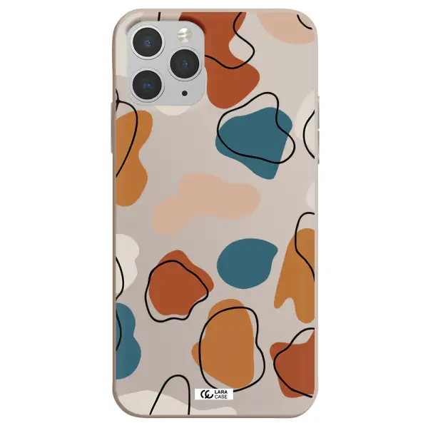Boho Art Apple iPhone 11 pro Silicone Stone Case