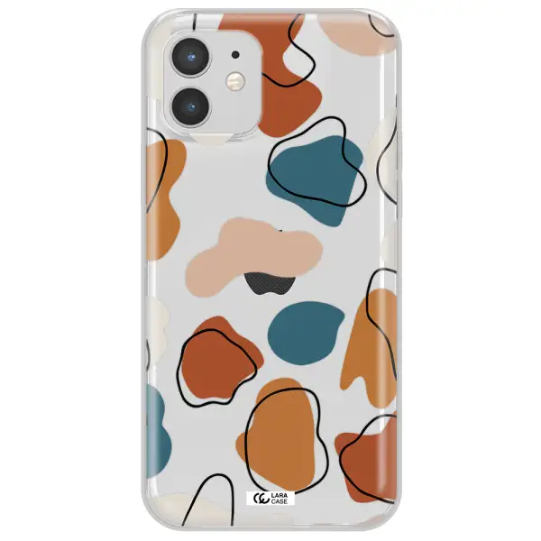 Boho Art Apple iPhone 12 Clear TPU Case