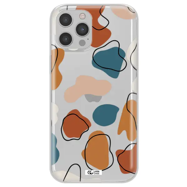 Boho Art Apple iPhone 12 pro max Clear TPU Case
