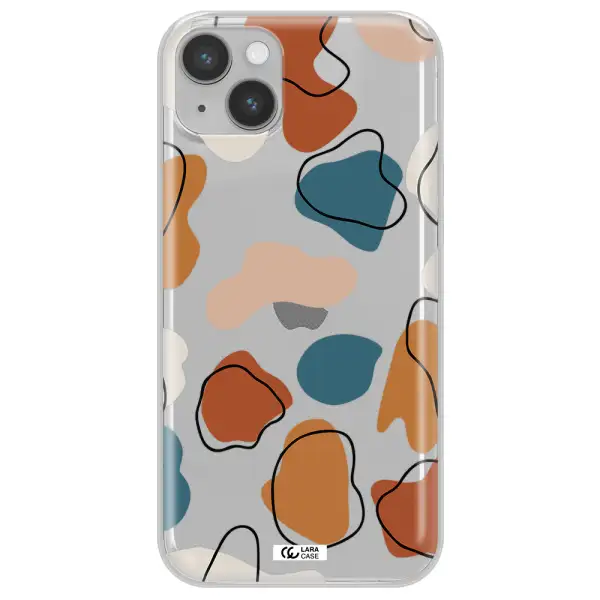 Boho Art Apple iPhone 14 Clear TPU Case