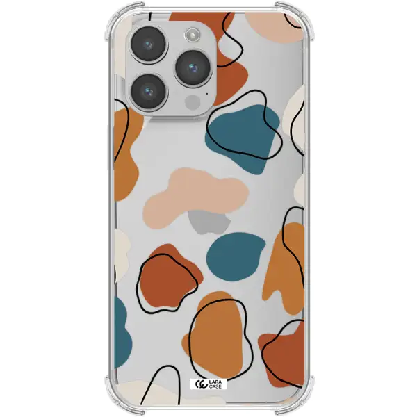 Boho Art Apple iPhone 14 pro Clear PC Case