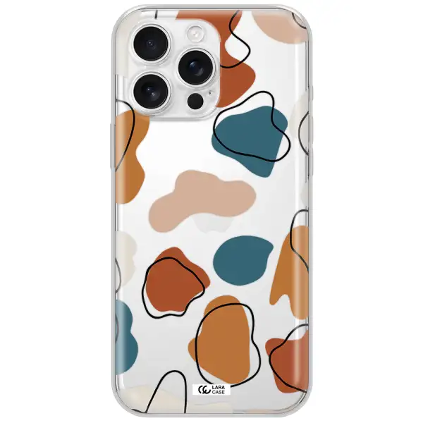 Boho Art Apple Iphone 16 Pro Max Clear Tpu Case