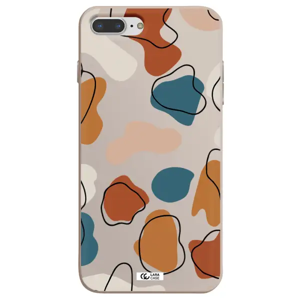 Boho Art Apple iPhone 7 plus Silicone Stone Case