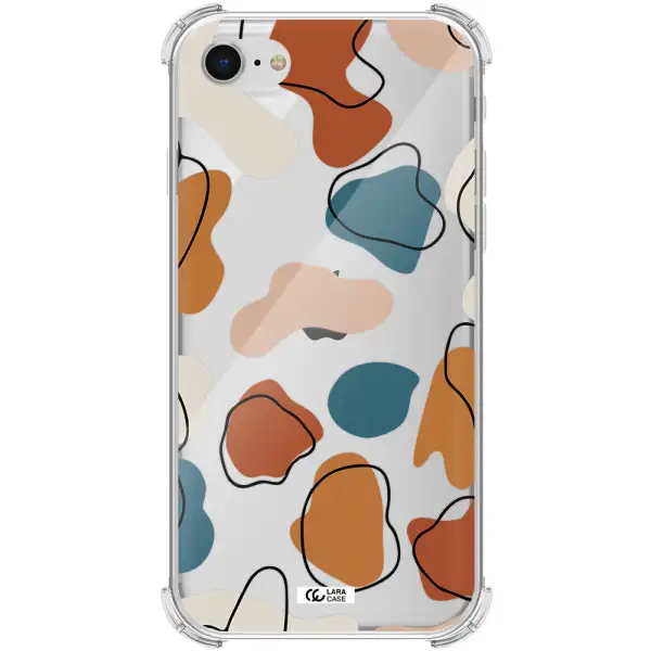 Boho Art Apple iPhone se 2020 Clear PC Case