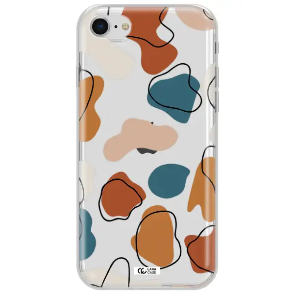 Boho Art Apple Iphone Se 2020 Clear Tpu Case