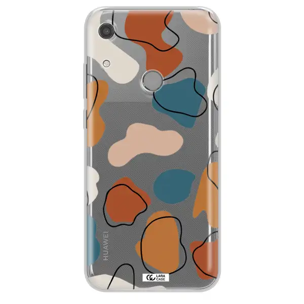 Boho Art Huawei Y6S Clear TPU Case