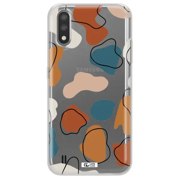 Boho Art Samsung A01 Clear TPU Case