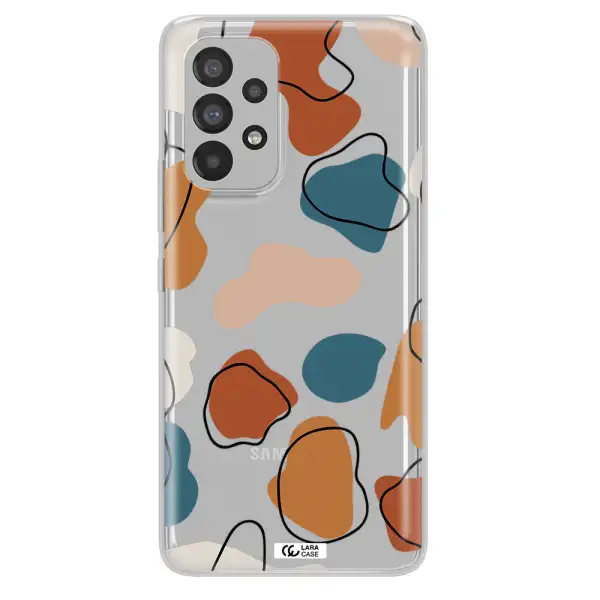 Boho Art Samsung A73 Clear TPU Case