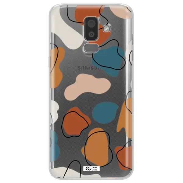 Boho Art Samsung J8 Clear TPU Case