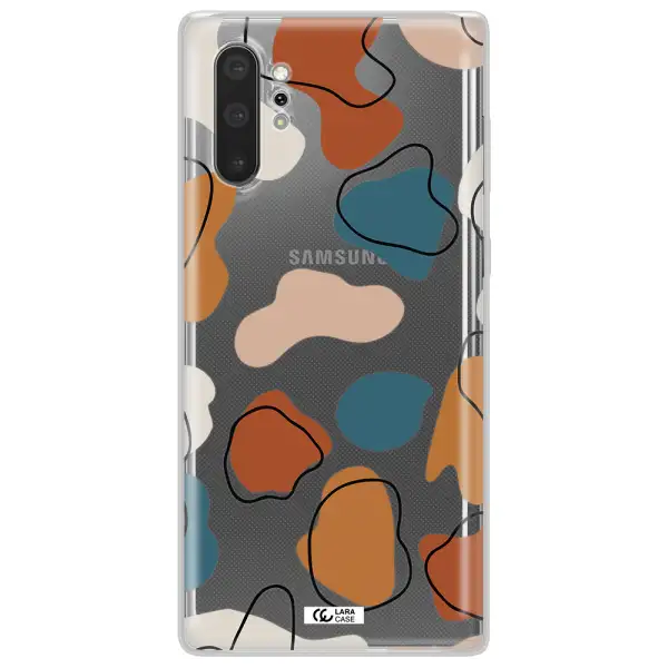 Boho Art Samsung Note 10 Plus Clear TPU Case
