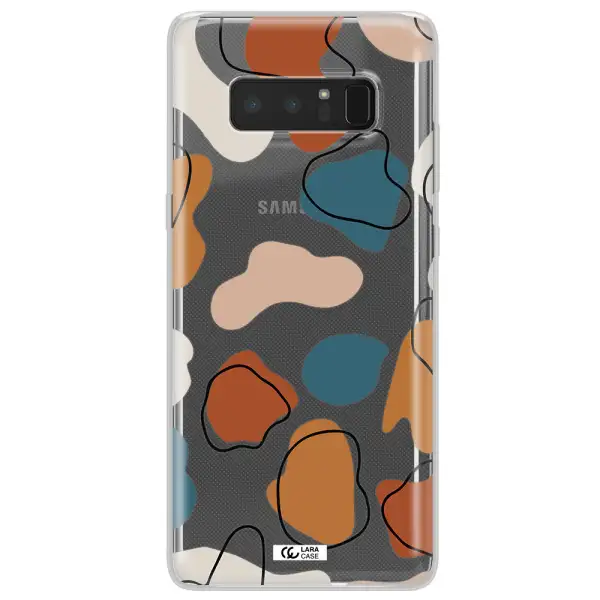 Boho Art Samsung Note 8 Clear TPU Case