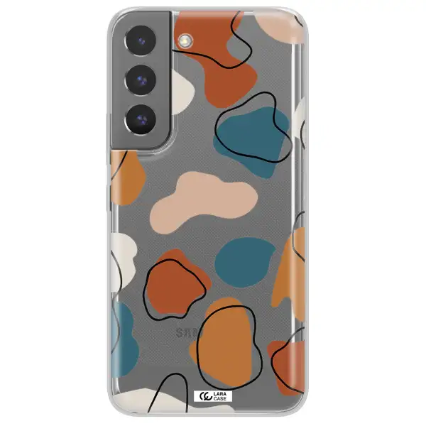 Boho Art Samsung S 22 Clear TPU Case