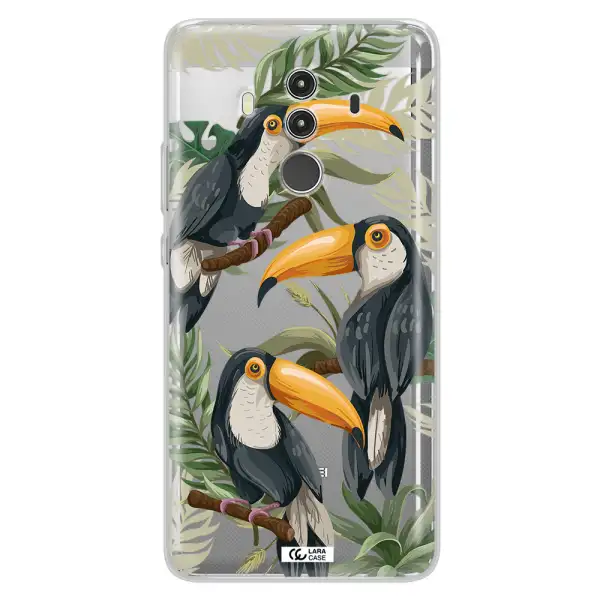 Tropical Bird Huawei Mate 10 Clear TPU Case