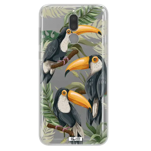 Tropical Bird Huawei Mate 10 Lite Clear TPU Case